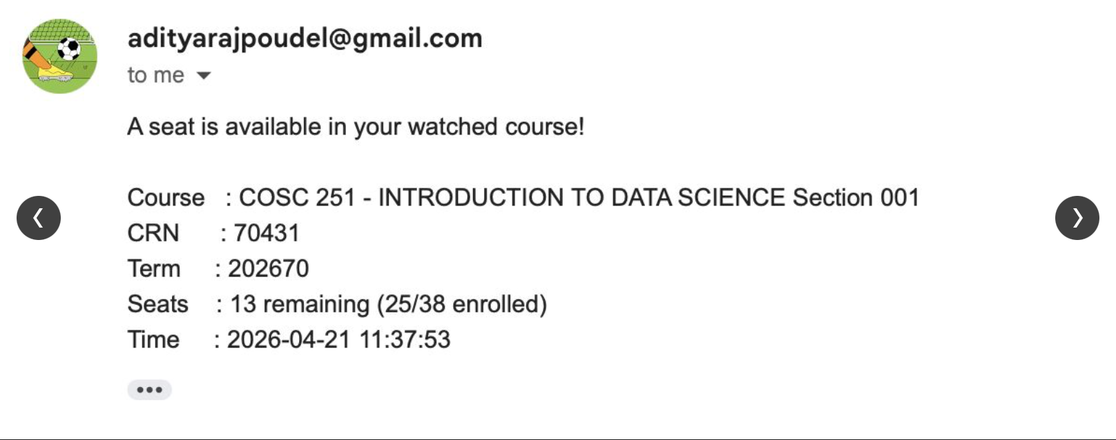 CourseMonitor